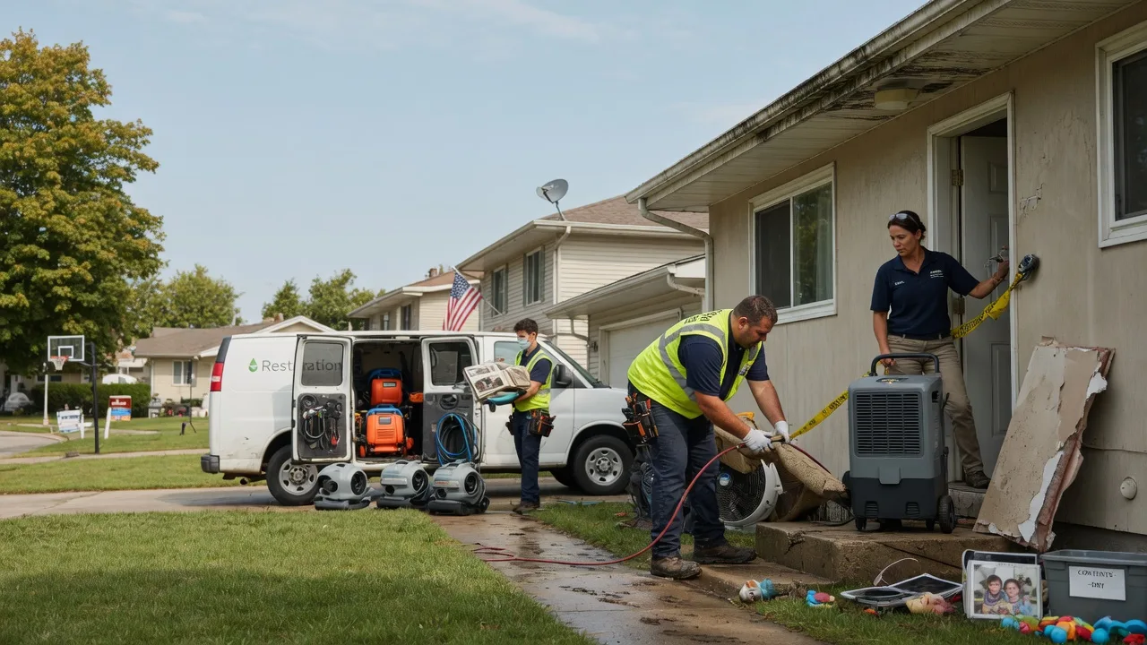 Water Damage Restoration in La Crosse, WI near me